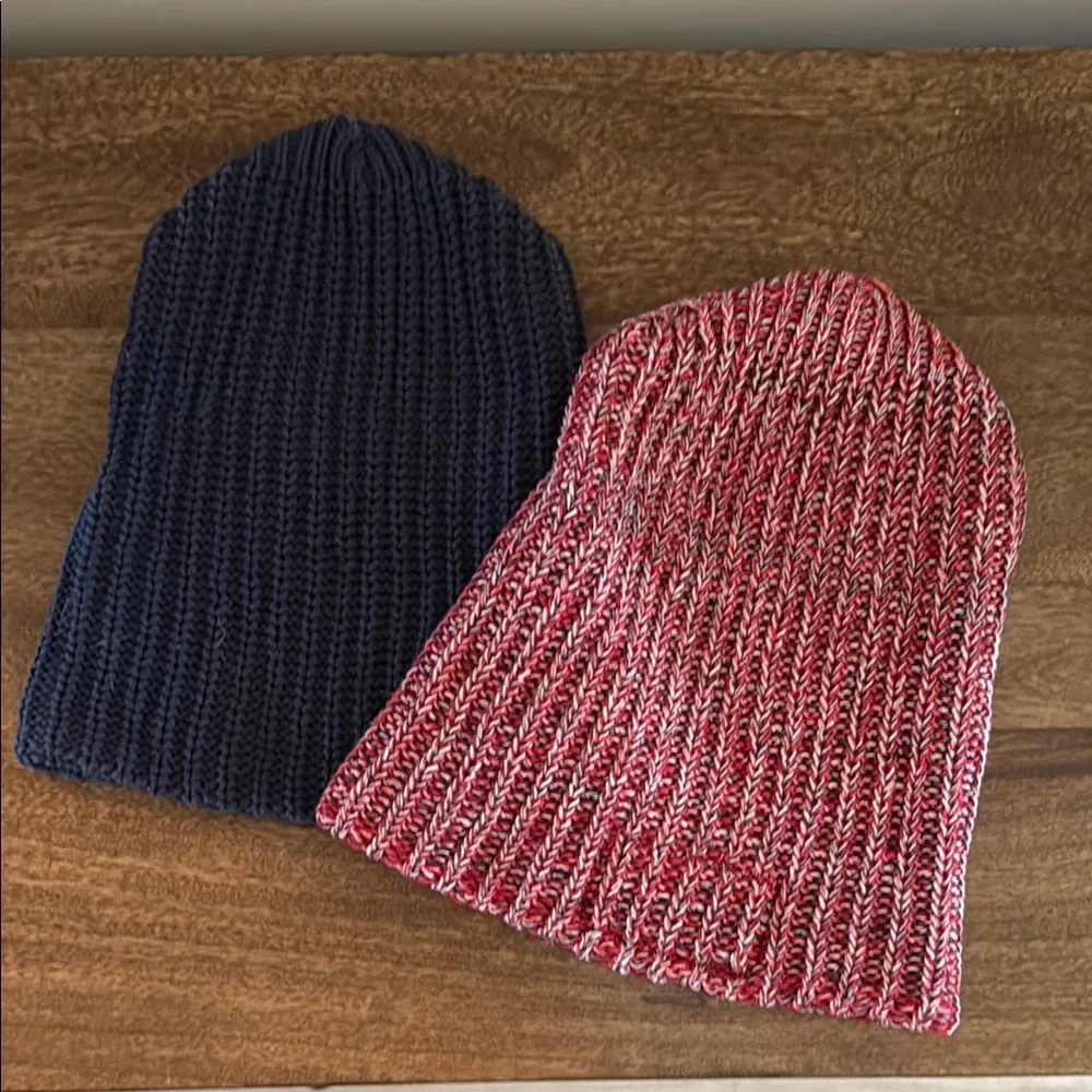 Love Your Melon Blue and Red MN TWINS Ribbed Knit Beanies - Picture 7 of 7